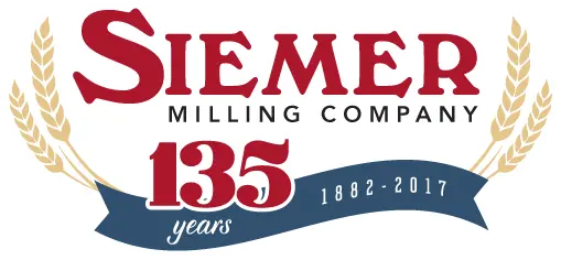 Siemer Milling Company 135 years logo