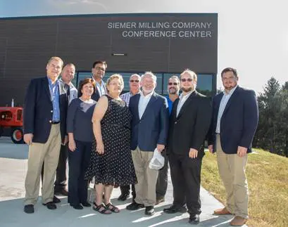 Univ. of Kentucky's Grain and Forage Center of Excellence names Conference Center, Siemer Milling Company Conference Center